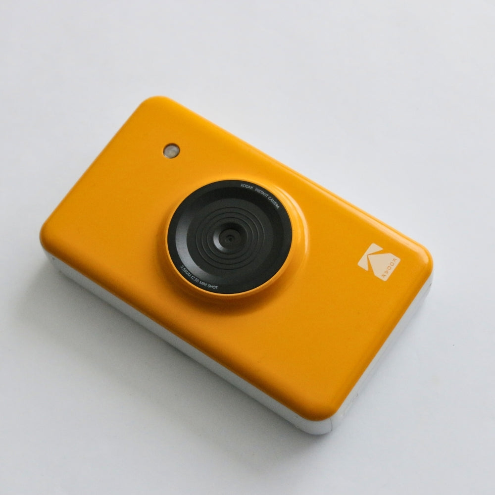 KODAK Mini Shot 2 ERA/Retro Instant Camera en Fotoprinter - Hard Travel Beschermende Draagtas Met Schouderriem van Khanka, Alleen Hoes, Gele Rits KODAK Mini Shot 2 ERA/Retro Instant Camera en Fotoprinter - Hard Travel Beschermende Draagtas Met Schouderriem van Khanka, Alleen Hoes, Gele Rits