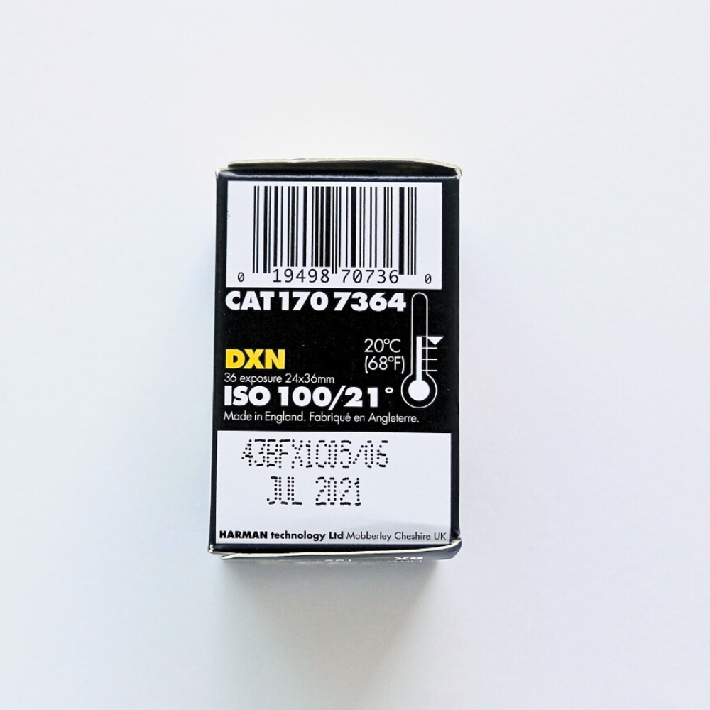 Rollo ILFORD PAN 100 | ISO 100 - 36 Exp.